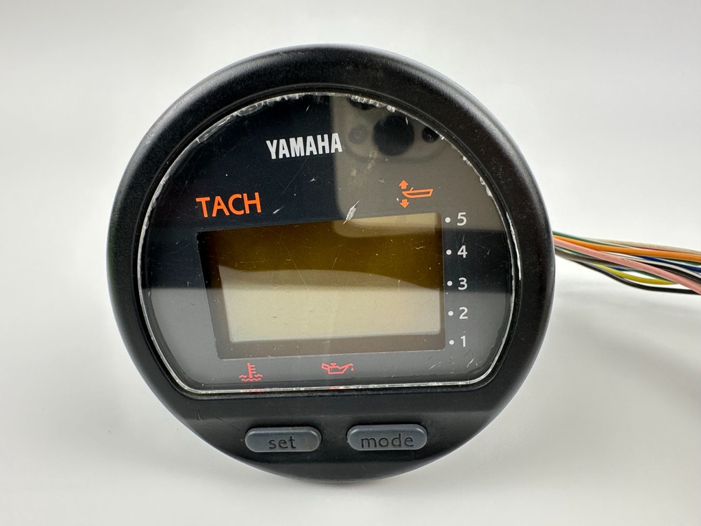 Yamaha Multi-Function Tachometer Gauge Digital Outboard - Tested