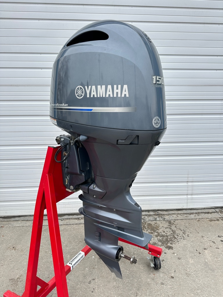 2021 Yamaha F150 150HP 4 Stroke Outboard Engine W/ 25" Shaft 105 Hours
