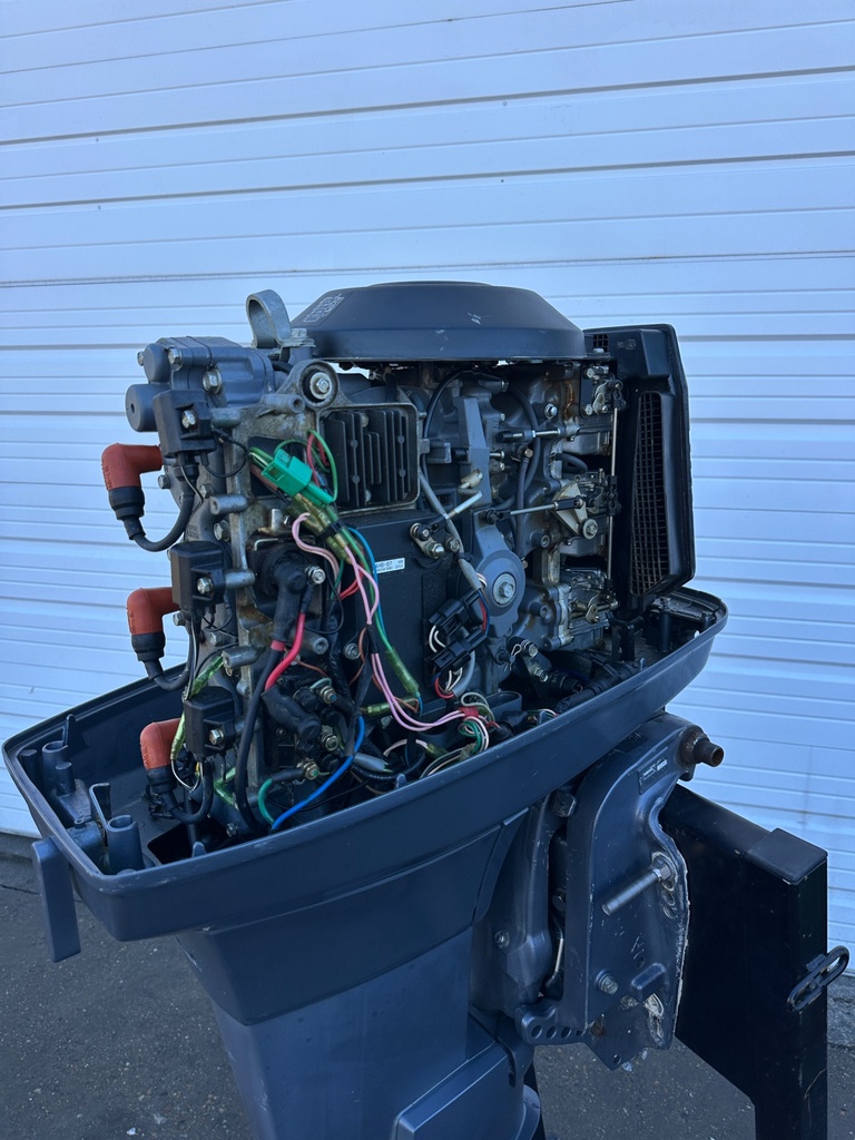 2004 Yamaha 90HP 2 Stroke Outboard Engine W/ 20" Shaft - Serviced