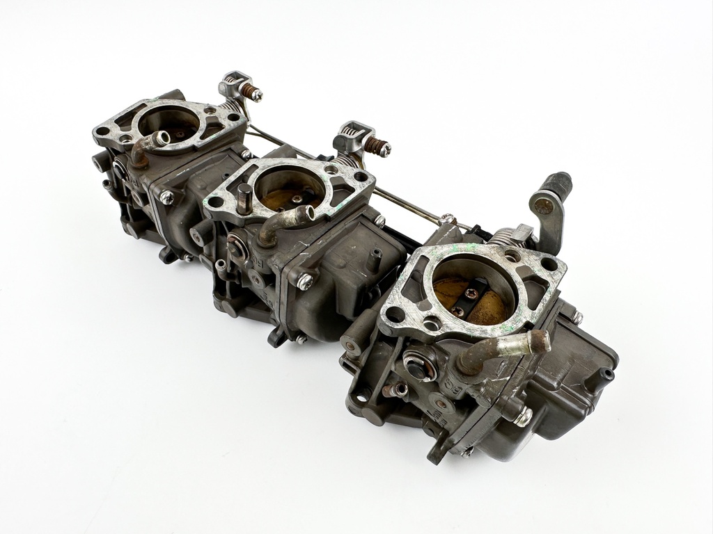 1996 Honda 50 HP 4 Stroke Outboard Carburetor Set 16101-ZW4-D23 OEM
