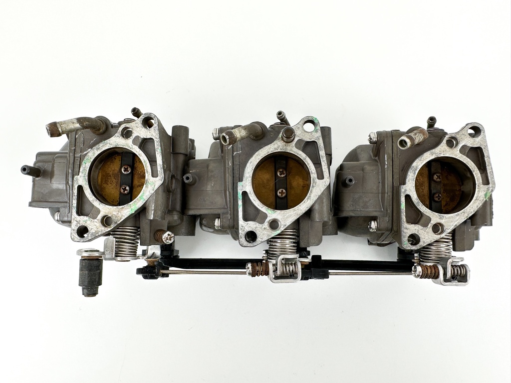1996 Honda 50 HP 4 Stroke Outboard Carburetor Set 16101-ZW4-D23 OEM