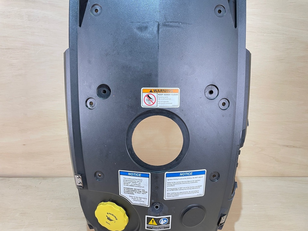 Evinrude Etec G2 150HP 2.7L Top Center Frame Kit Plastic Assembly 5010138