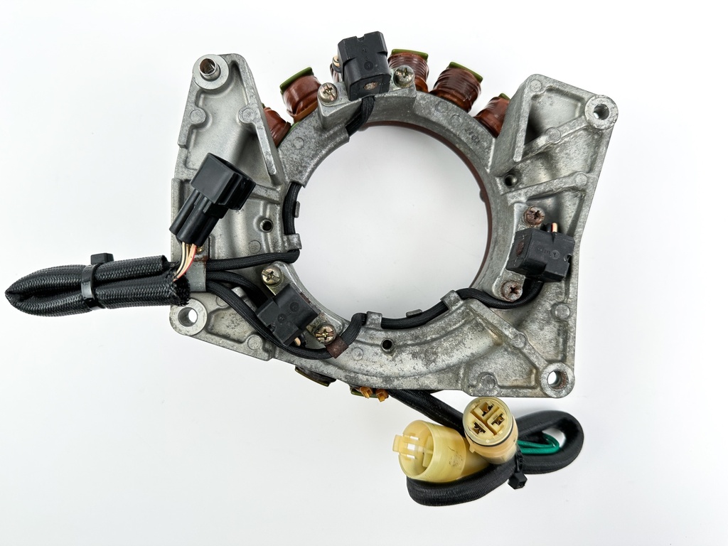 2003 Yamaha 225 HP 4 Stroke Outboard Coil Pulser Base Stator Assembly 69J-81460-01-00 OEM