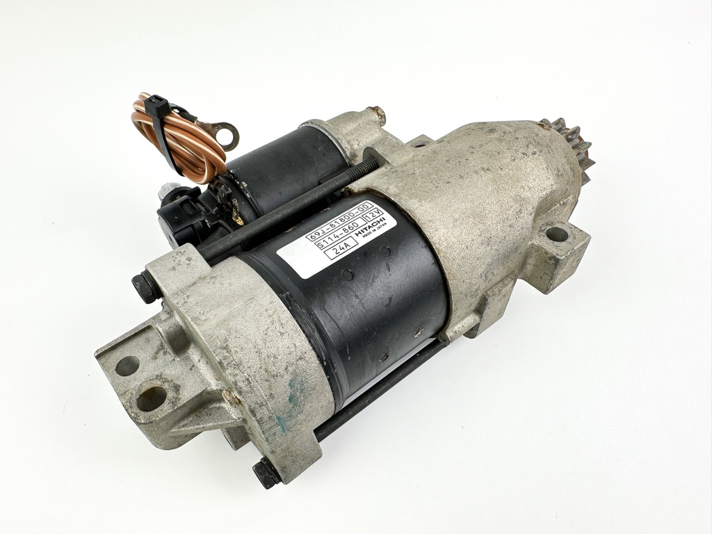 2003 Yamaha 225 HP 4 Stroke Outboard Starter Motor 69J-81800-00-00 OEM