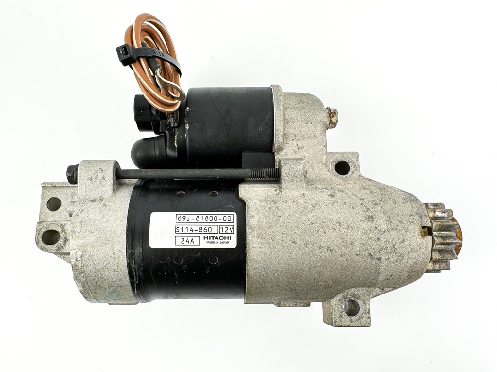 2003 Yamaha 225 HP 4 Stroke Outboard Starter Motor 69J-81800-00-00 OEM