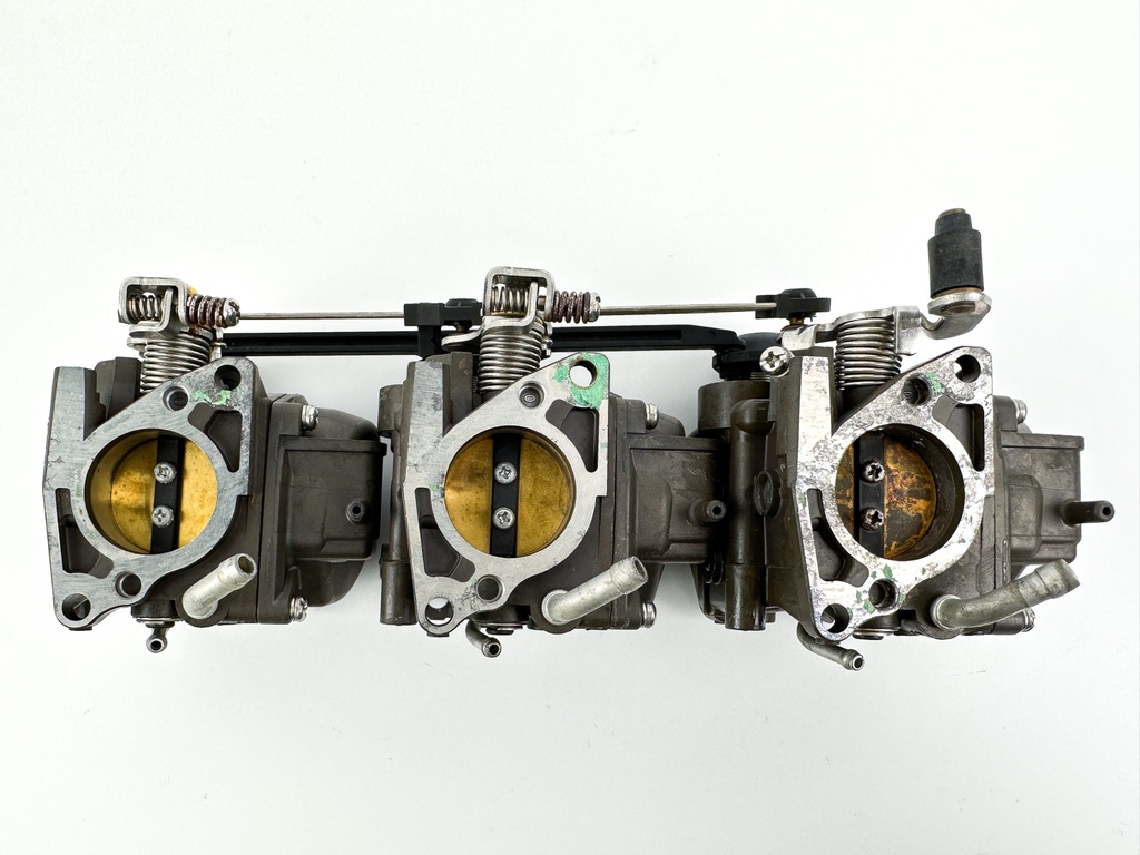 2002 Honda 50 HP 4 Stroke Outboard Carburetor Set 16100-ZW4-D23ZA OEM