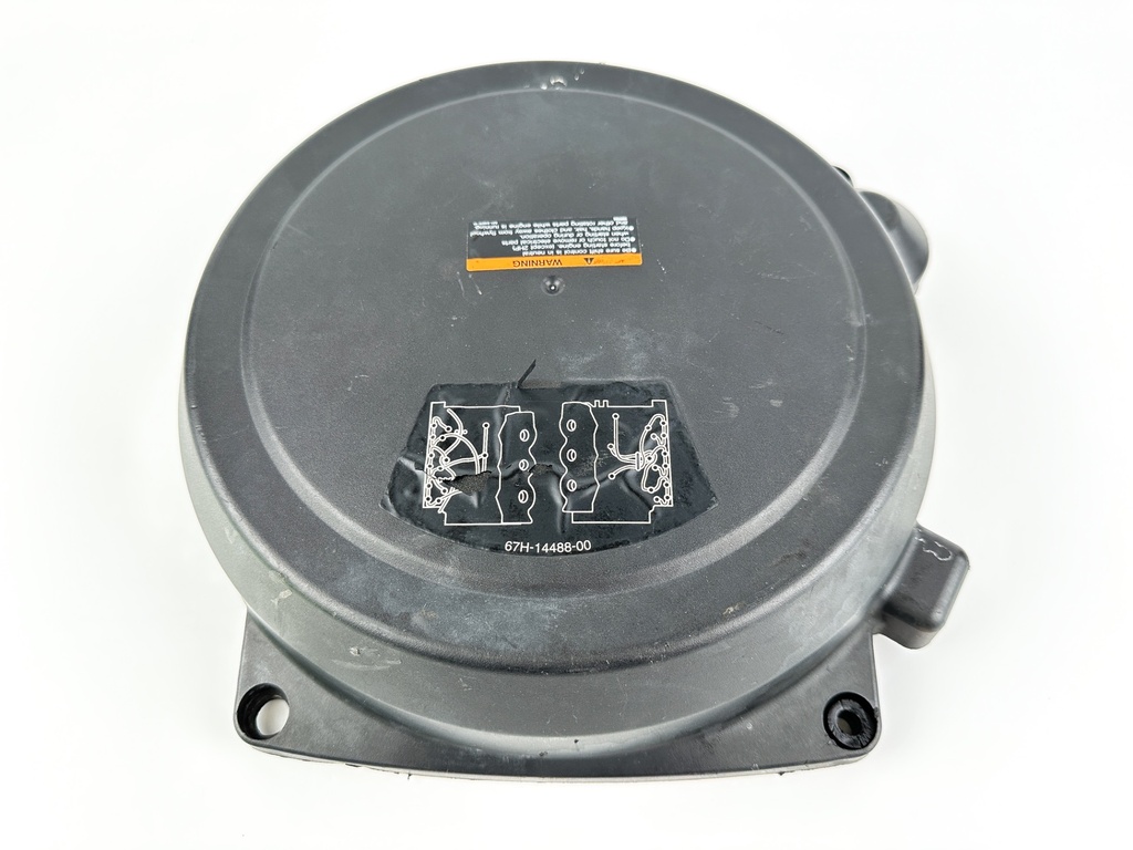2001 Yamaha 200 HP 2 Stroke Outboard Flywheel Cover 67H-81337-00-00 OEM