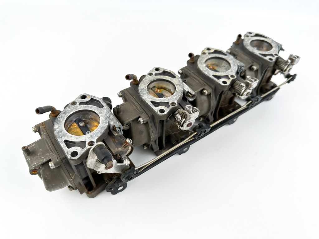 2002 Honda 90 HP 4 Stroke Outboard Carburetor Set 16100-ZW1-L42ZA OEM