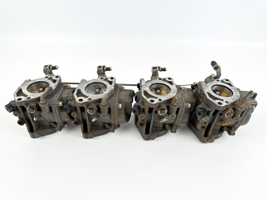 2002 Honda 90 HP 4 Stroke Outboard Carburetor Set 16100-ZW1-L42ZA OEM