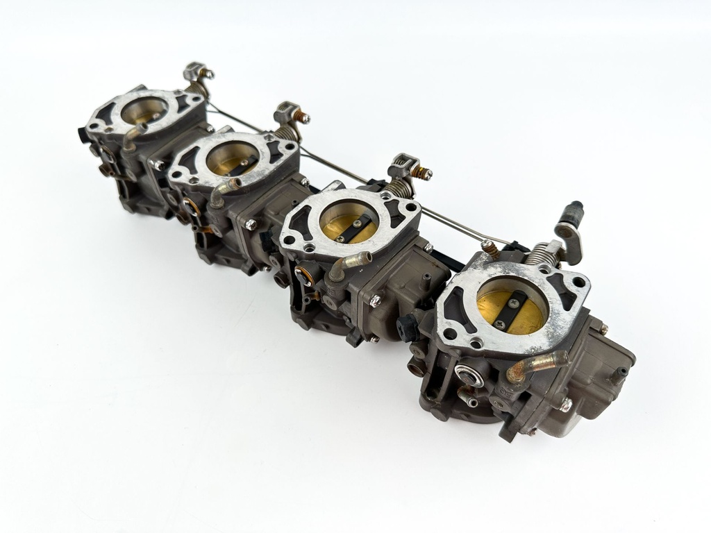 1997 Honda 90 HP 4 Stroke Outboard Carburetor Set 16101-ZW1-G02 OEM