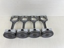 2015 Yamaha 115HP 4 Stroke Outboard Piston & Connecting Rod Set 4 6EK-W1165-00-00