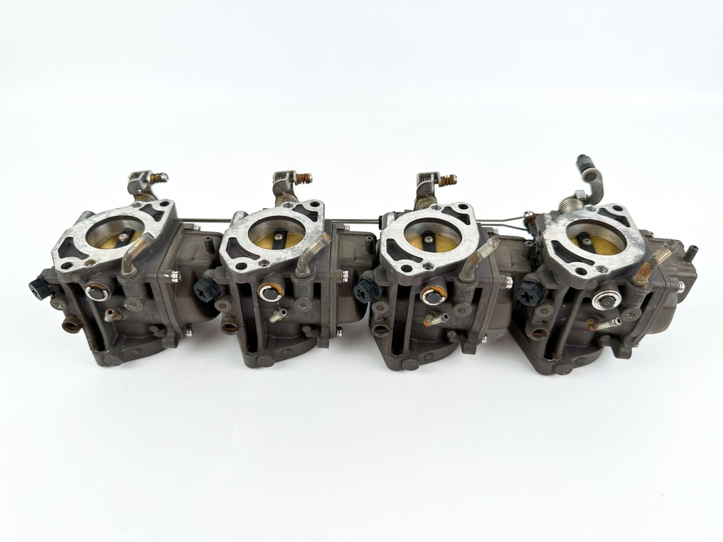 1997 Honda 90 HP 4 Stroke Outboard Carburetor Set 16101-ZW1-G02 OEM