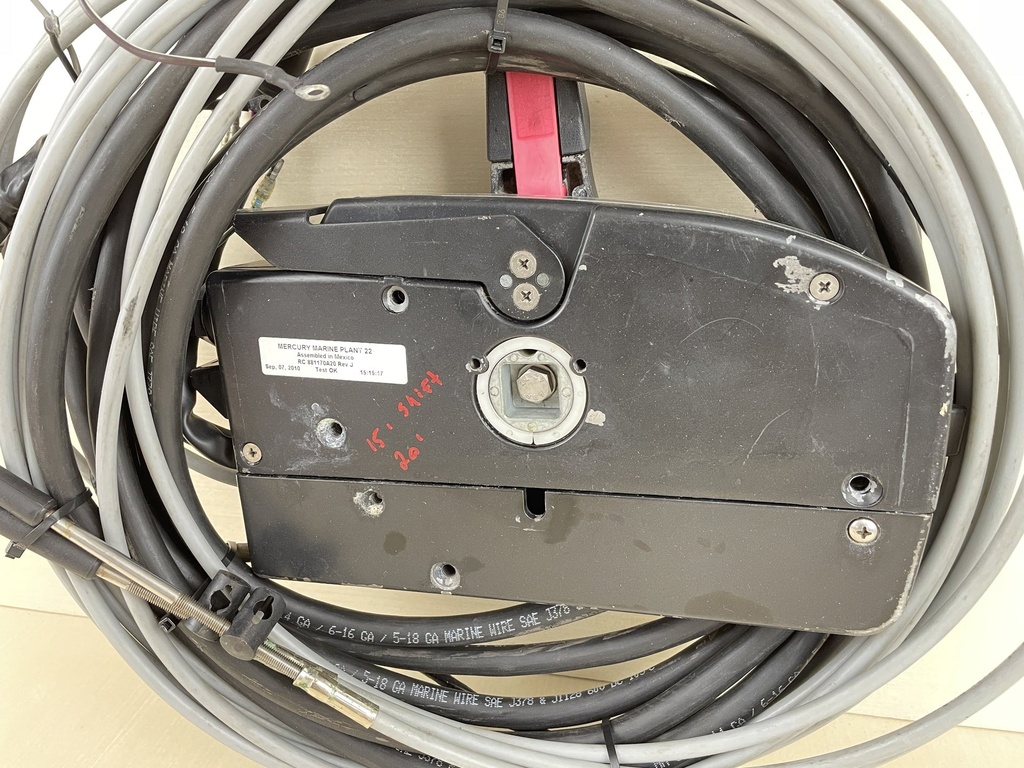 Mercury Marine 8 Pin Side Mount Remote Control Box Binnacle