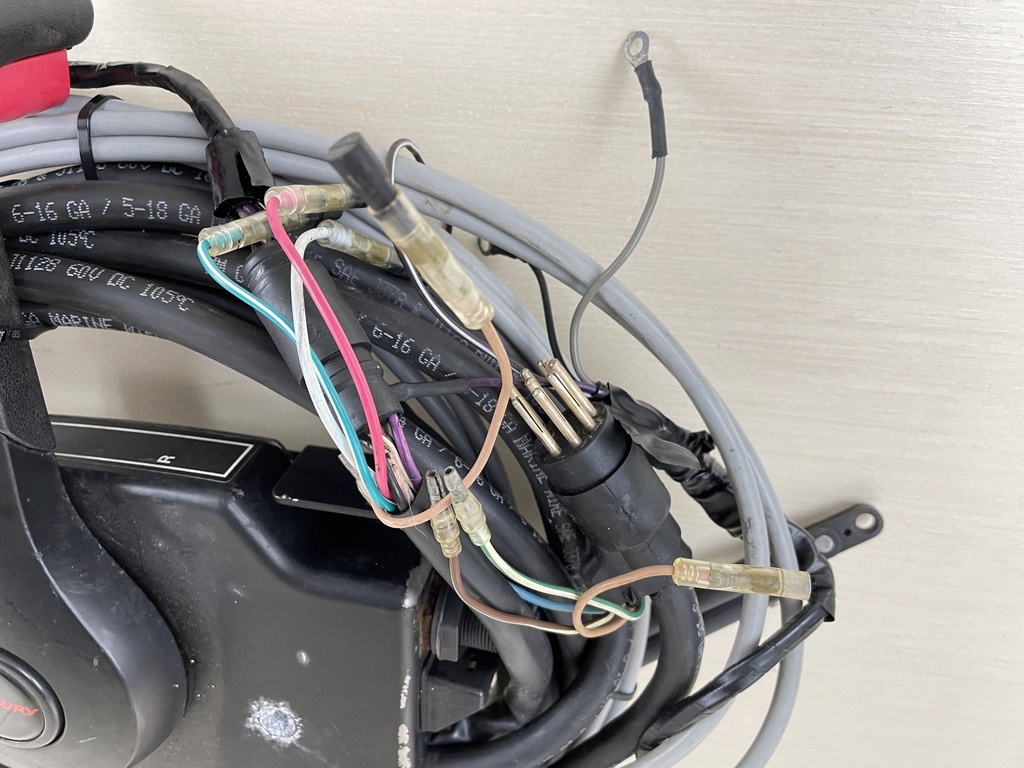 Mercury Marine 8 Pin Side Mount Remote Control Box Binnacle