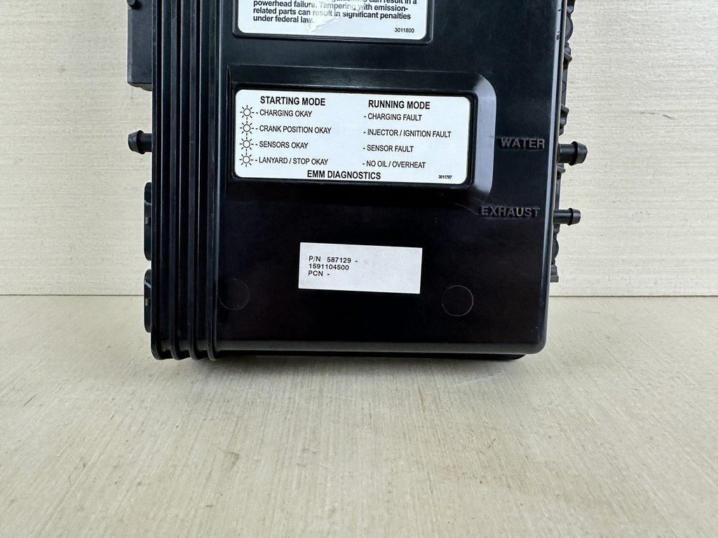 Evinrude BRP Etec 2 Stroke EMM ECU Computer Assembly 587129