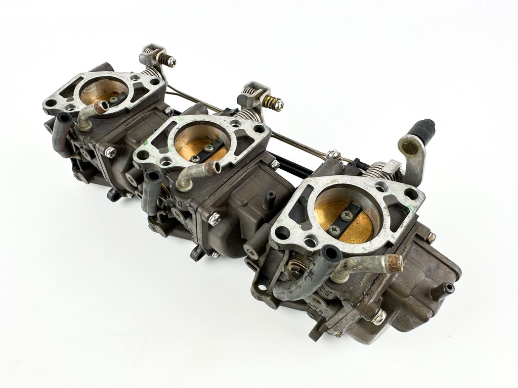 1996 Honda 50 HP 4 Stroke Outboard Carburetor Set 16101-ZW4-D23 OEM