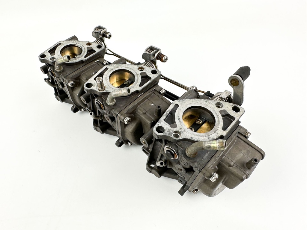 16100-ZW3-D23ZA Honda 97-03 4 Stroke Outboard Carburetor Set 1 2 3 40HP