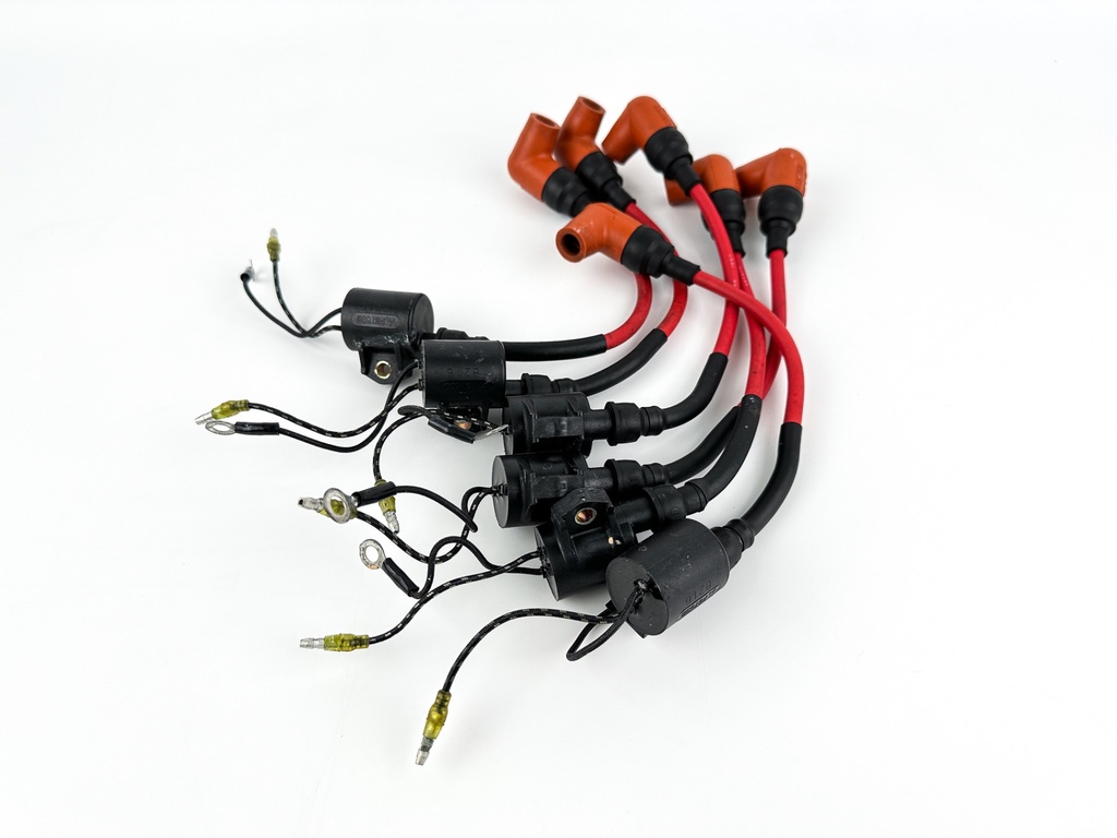 1999 Yamaha 250 HP 2 Stroke Outboard Ignition Coil Set 61A-85570-00-00 OEM