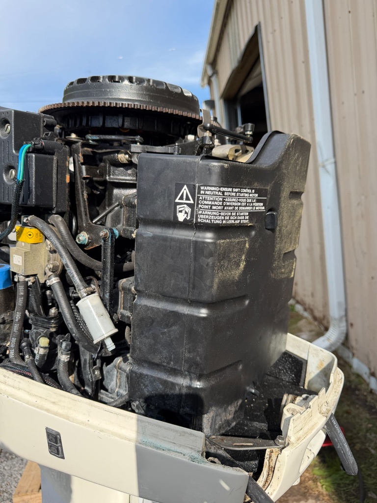 2002 Evinrude 200HP 2 Stroke Ficht Outboard Engine Running- 354 Hours