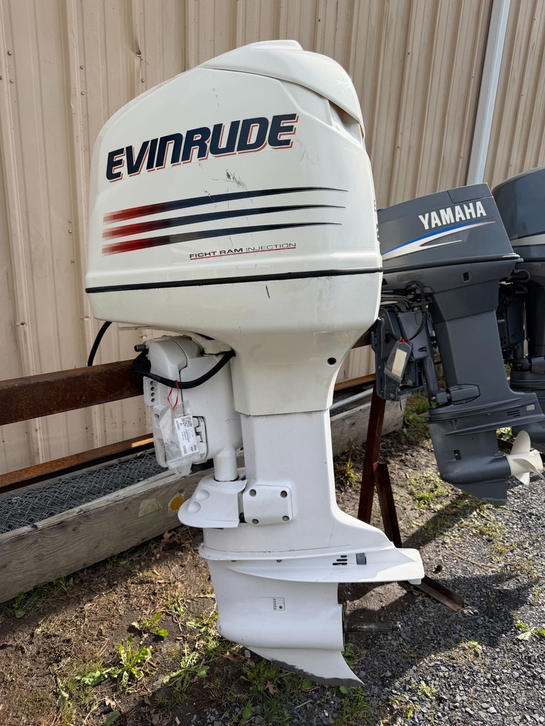2002 Evinrude 200HP 2 Stroke Ficht Outboard Engine Running- 354 Hours
