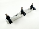 2011 Honda 50 HP 4 Stroke Fuel Injector Set W/ Rail 16450-ZZ5-003 Cleaned