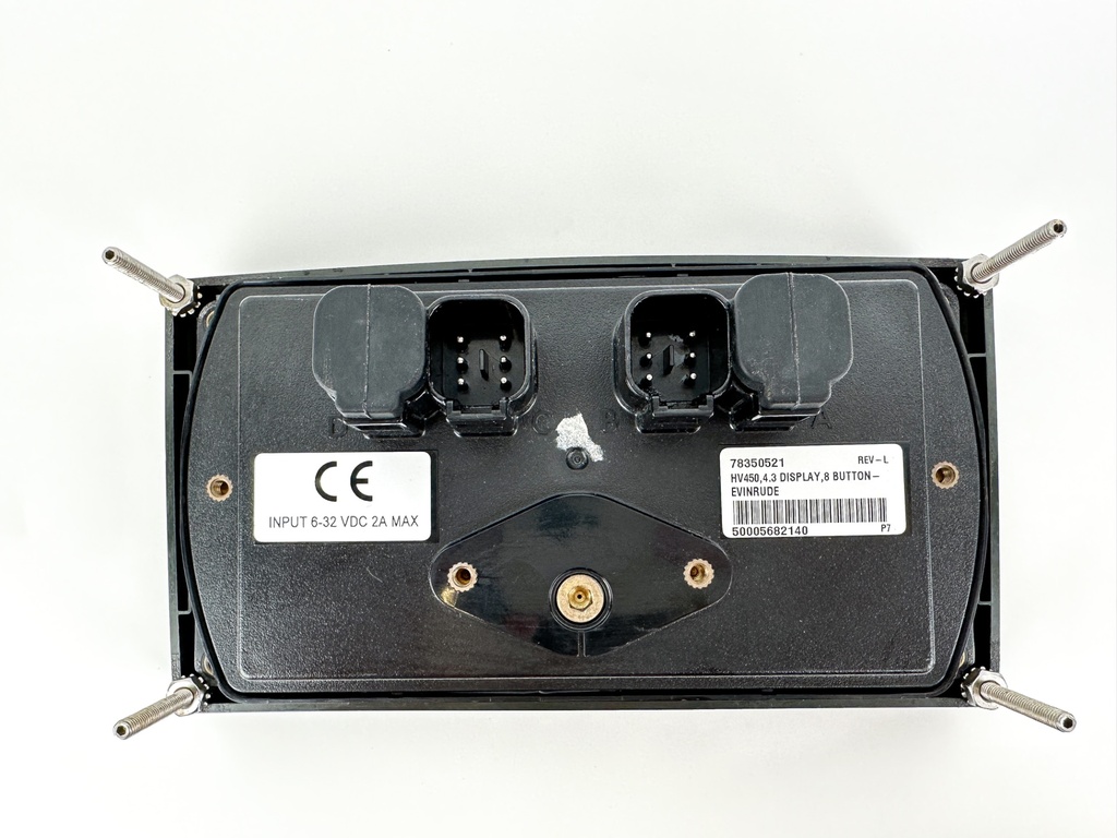 Evinrude Outboard E-TEC G2 Icon Touch 4.3 Display 8 Button 78350521