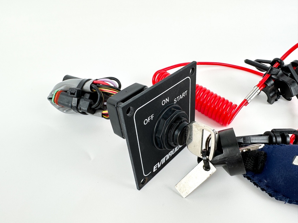 Evinrude Johnson Etec G2 Key Switch W/ Key