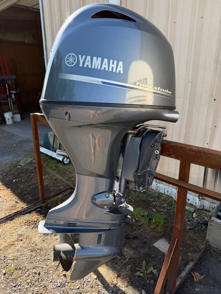 2022 Yamaha F115 115HP 4 Stroke Outboard Engine W/ 25" Shaft - 146 Hours