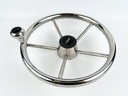 Boston Whaler Stainless Steel Steering Wheel W/ Turning Knob 13" 5 Spoke