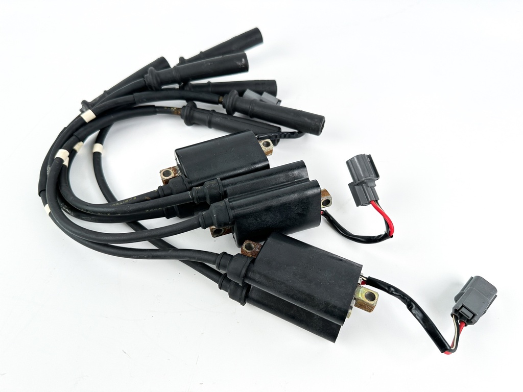 2003 Yamaha 225 HP 4 Stroke Outboard Ignition Coil Set 69J-82310-00-00 OEM
