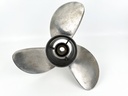 Yamaha Stainless Steel 3 Blade Prop Propeller 15 1/4" x 17P LH Counter