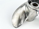 Yamaha Stainless Steel 3 Blade Prop Propeller 15 1/4" x 17P LH Counter