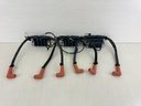 2007 Evinrude 150HP Etec 2 Stroke Outboard Dual Ignition Coil Set With Plug Wires