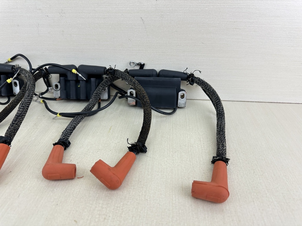 2007 Evinrude 150HP Etec 2 Stroke Outboard Dual Ignition Coil Set With Plug Wires