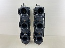 2003 Johnson Evinrude 150HP Outboard Port Starboard Caburetor Throttle Body Set