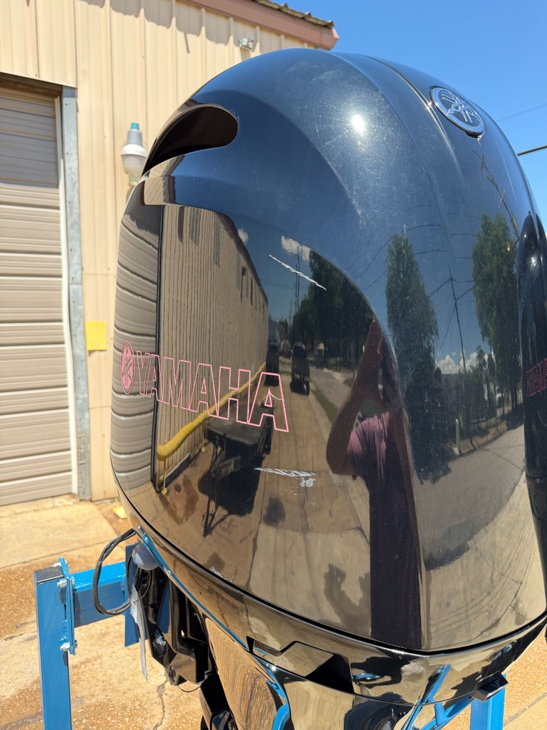 Twin 2017 Yamaha F150 150HP 4 Stroke Outboard Engines 25" Shaft - 205 Hours