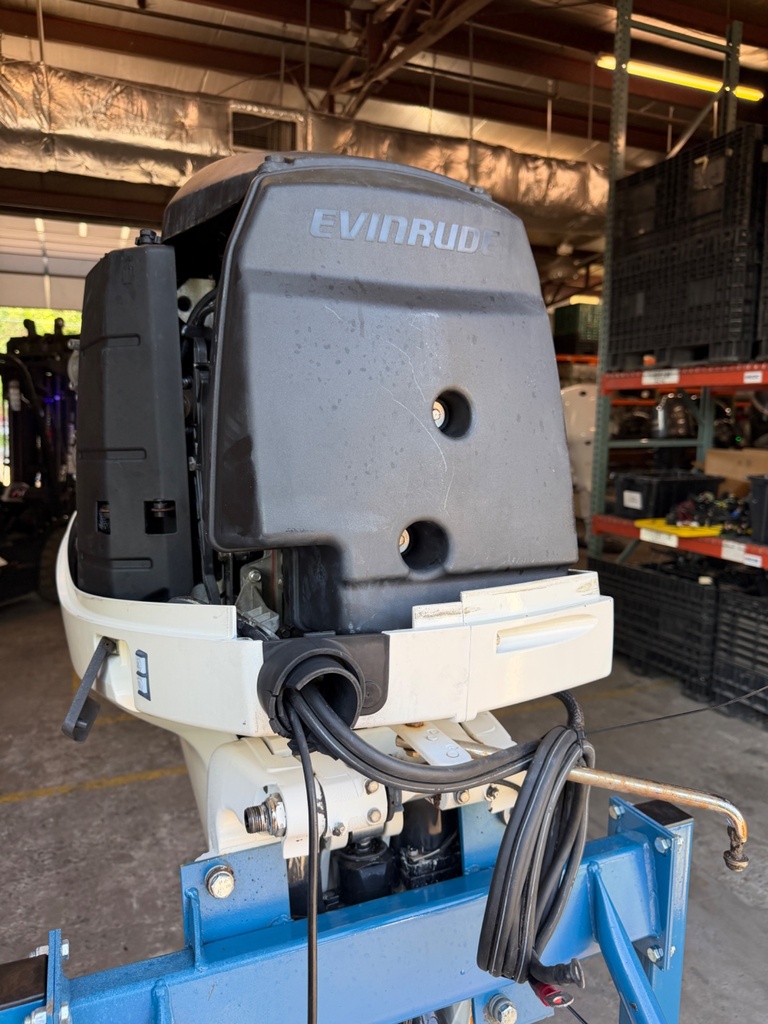 2007 Evinrude Etec 200HP 2 Stroke Outboard Engine - 25" Shaft - 267 Hours