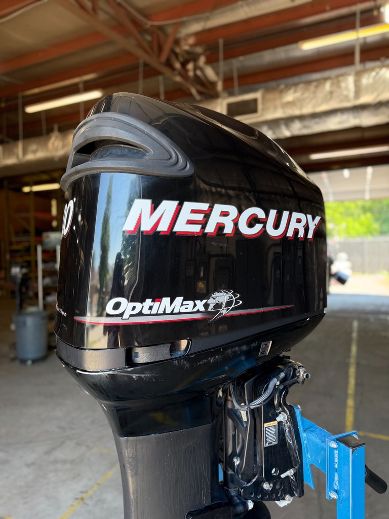 2014 Mercury 200HP Optimax 2 Stroke Outboard Engine - 25" Shaft - 113 Hours