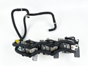 2009 Evinrude 90 HP 2 Stroke Outboard Fuel Injector Set W/ Rail 5007147 OEM
