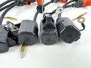 2005 Yamaha 150 HP 2 Stroke Outboard Ignition Coil Set 6E3-82370-21-00 Tested