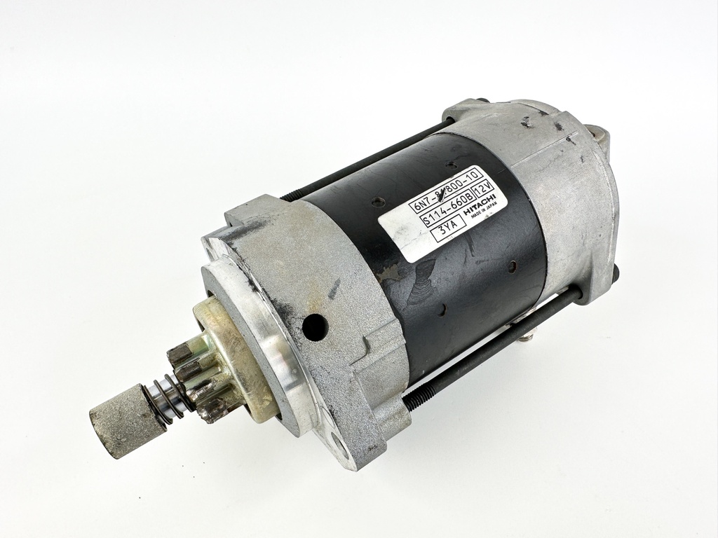 2004 Yamaha 150 HP 2 Stroke Outboard Starter Motor 6N7-81800-10-00 OEM