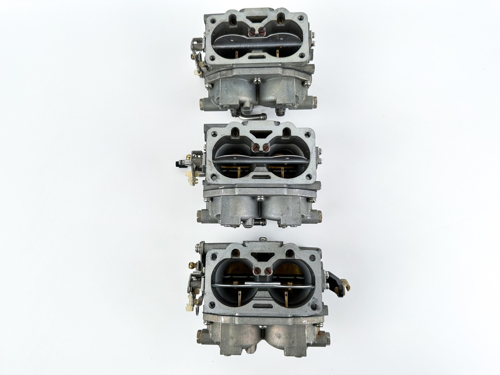 2004 Yamaha 150 HP 2 Stroke Outboard Carburetor Set 64C-14301-10-00 OEM