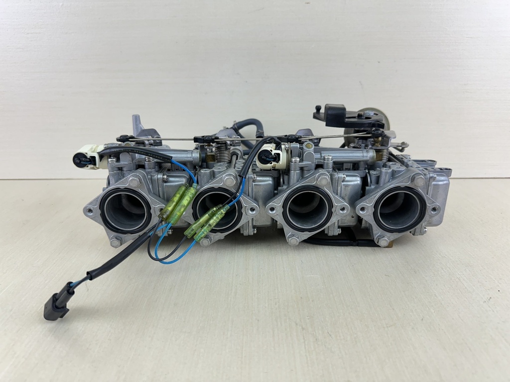 2003 Yamaha 80HP 4 Stroke Outboard Carburetor Set 1 2 3 4 Top Middle Bottom 