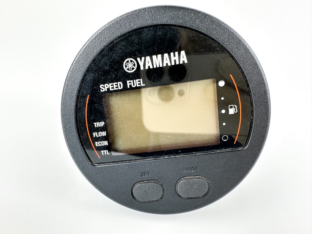 Yamaha Outboard Round Speed & Fuel Management Gauge 6Y8-83500-21-00 New
