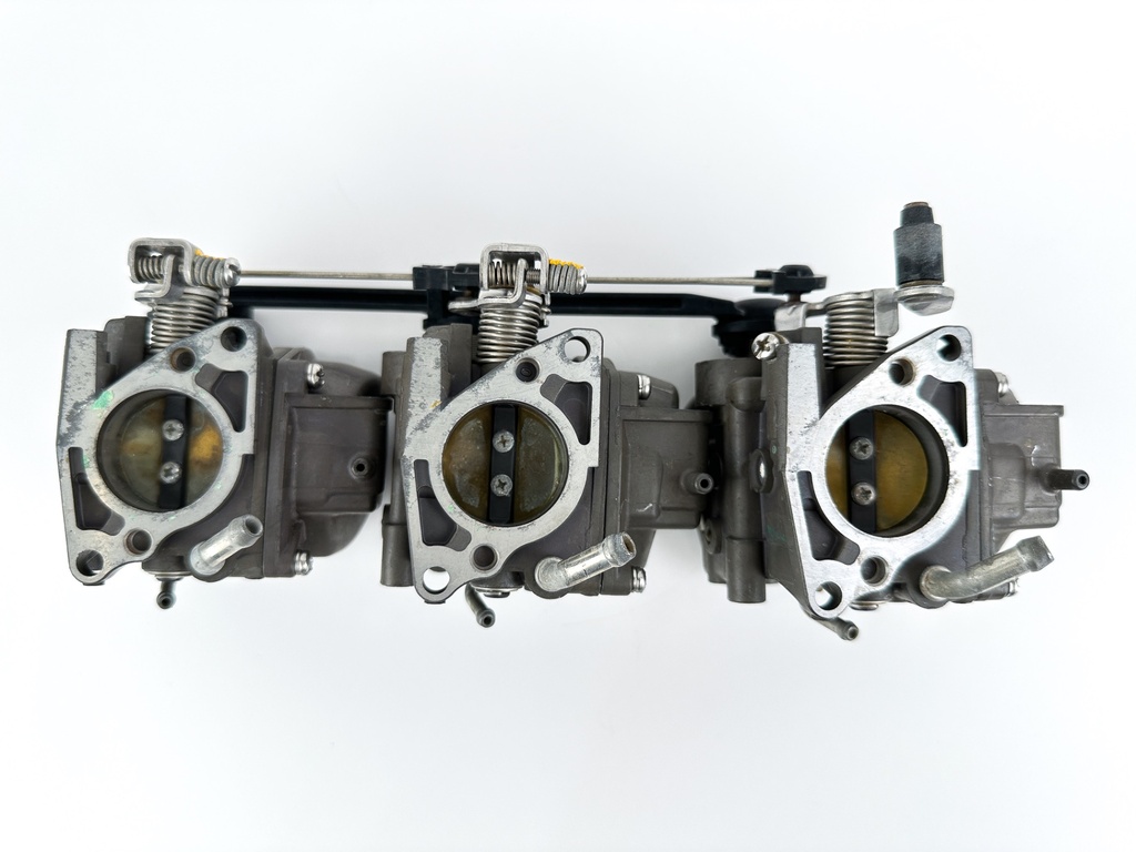 2002 Honda 50 HP 4 Stroke Outboard Carburetor Set, For Parts 16100-ZW4-D23ZA OEM