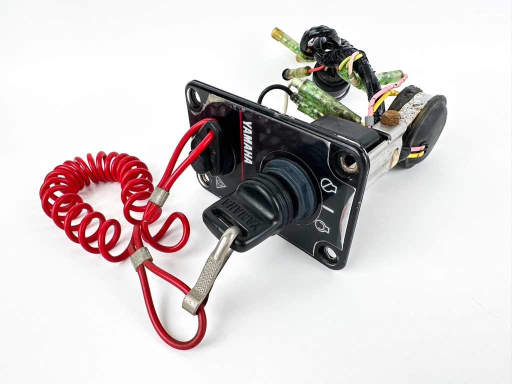 Yamaha Single Engine Key Switch With Key Assembly Panel