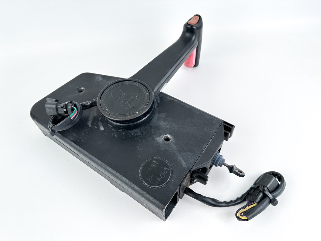 Evinrude Johnson OMC Outboard Side Mount Remote Binnacle Control Box W/ Key