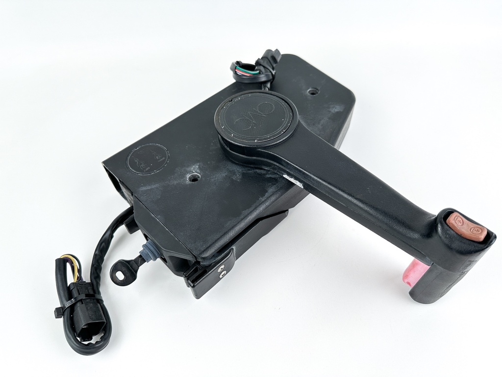 Evinrude Johnson OMC Outboard Side Mount Remote Binnacle Control Box W/ Key