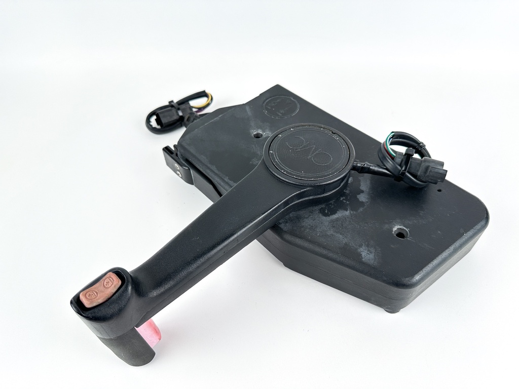 Evinrude Johnson OMC Outboard Side Mount Remote Binnacle Control Box W/ Key