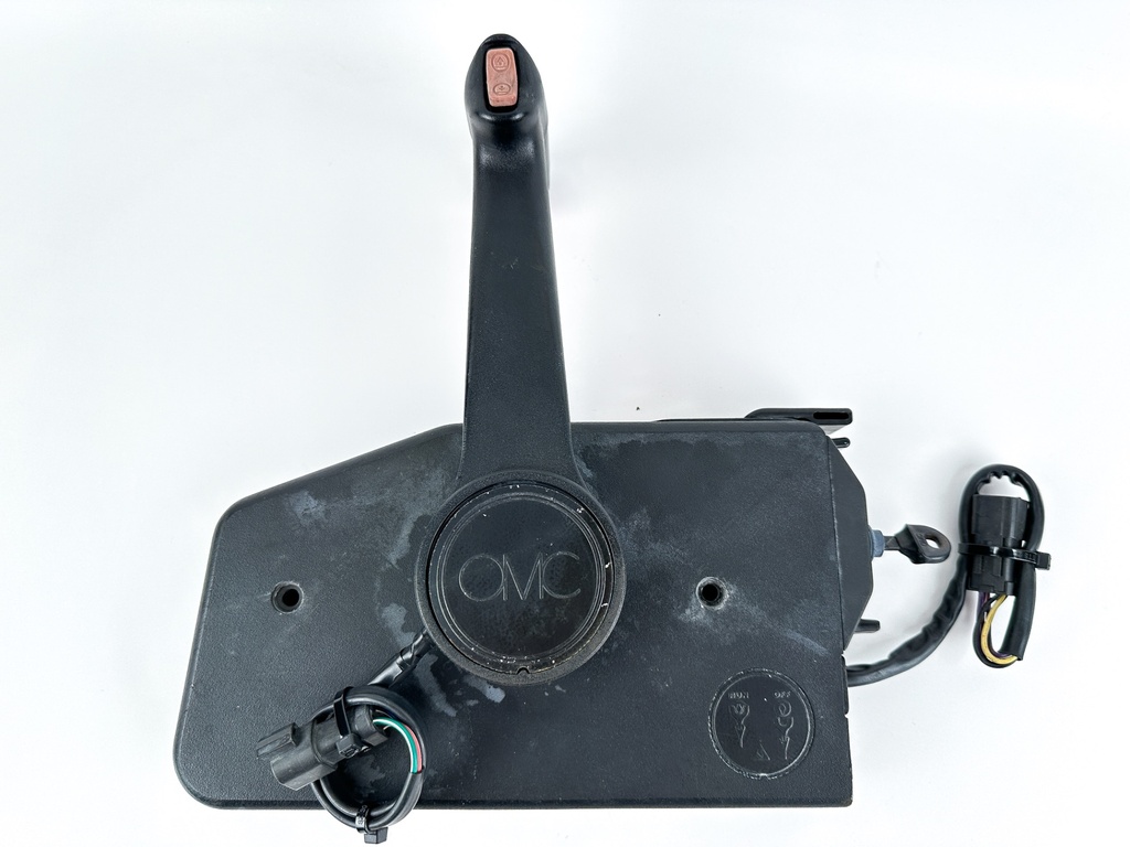 Evinrude Johnson OMC Outboard Side Mount Remote Binnacle Control Box W/ Key